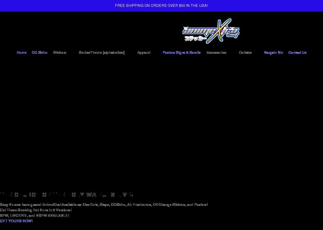 animextra.net shopify website screenshot