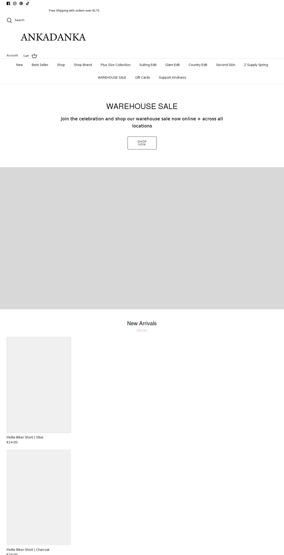ankadanka.com shopify website screenshot