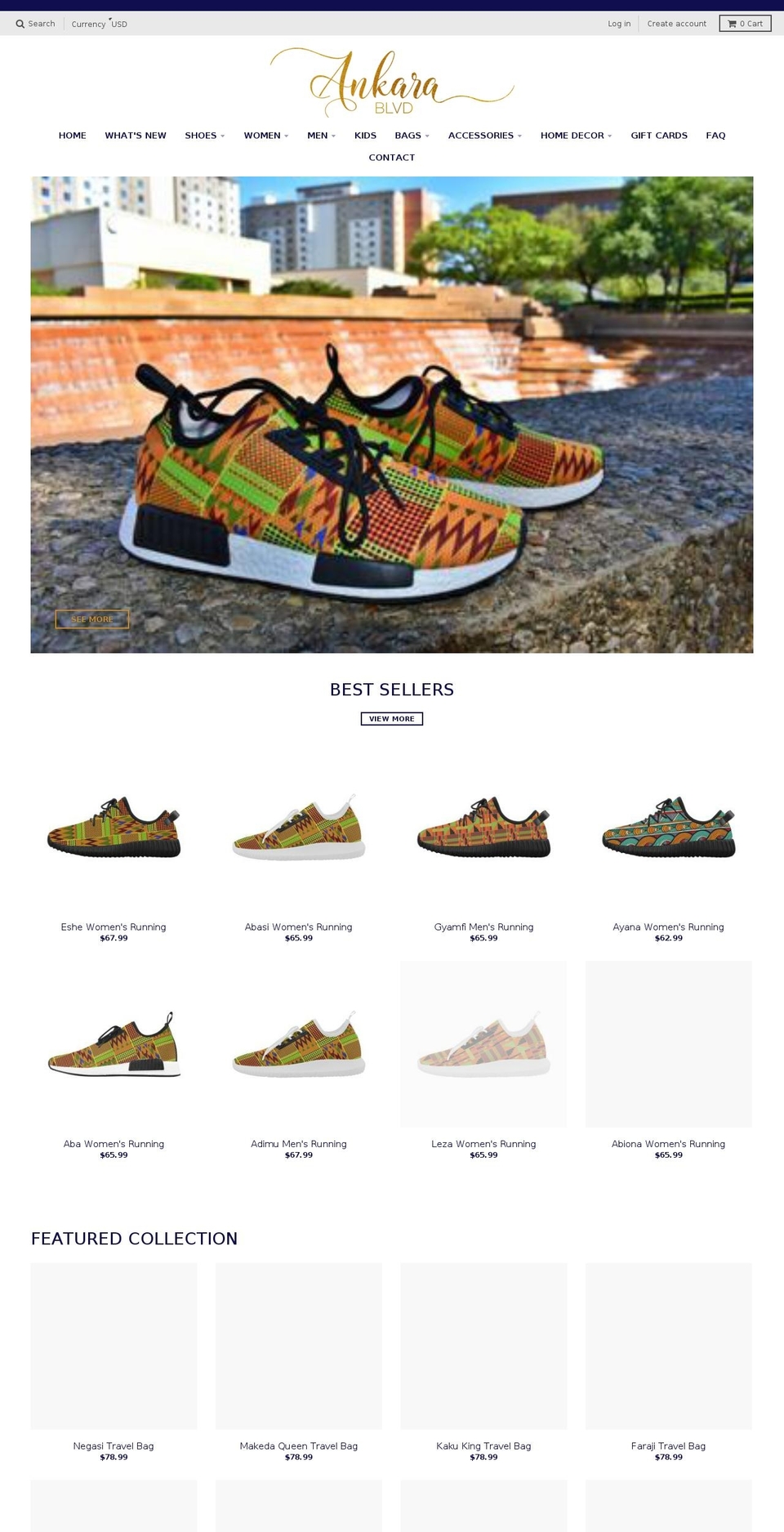 ankarablvd.com shopify website screenshot