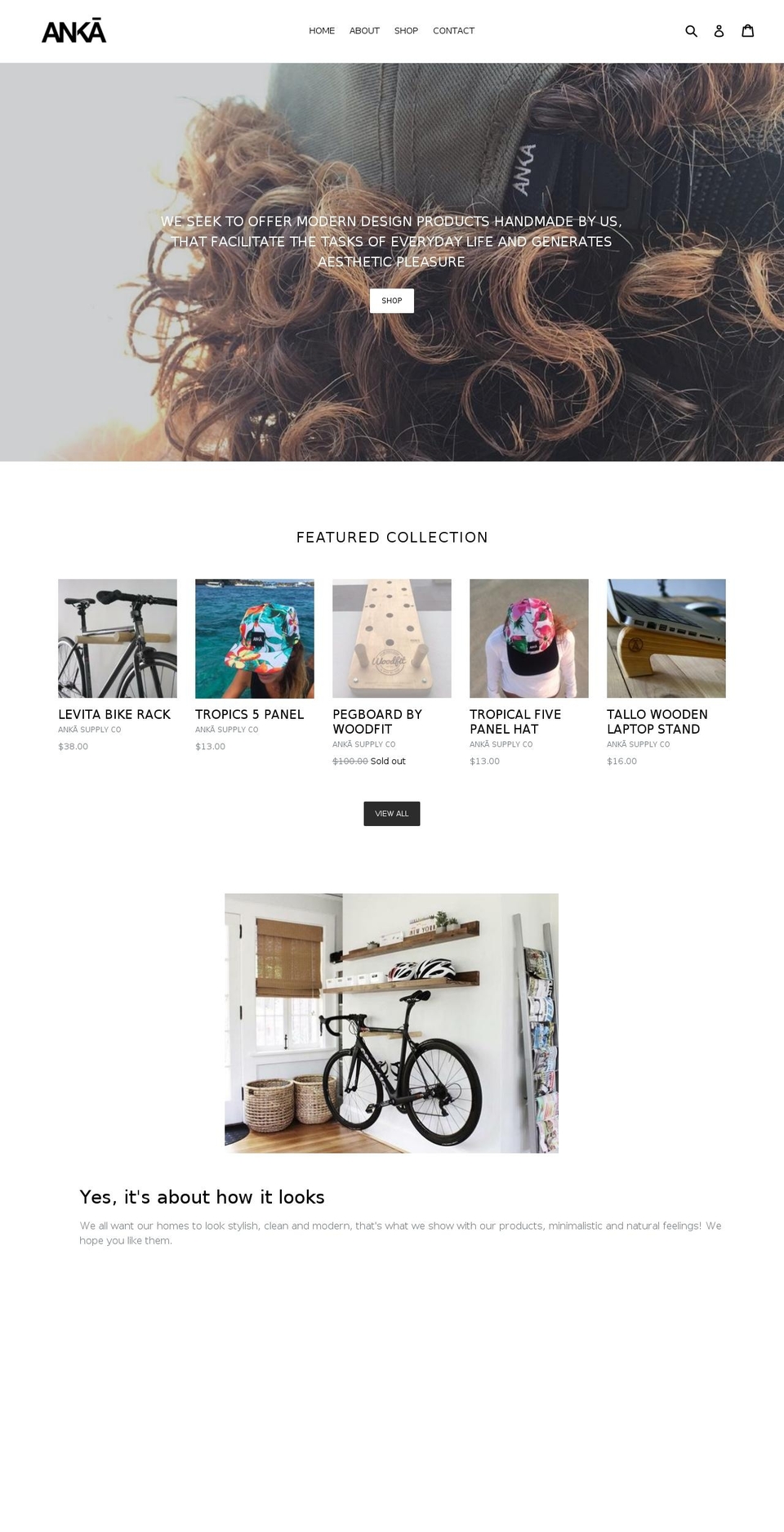 ankasupply.com — Shopify storefront screenshot