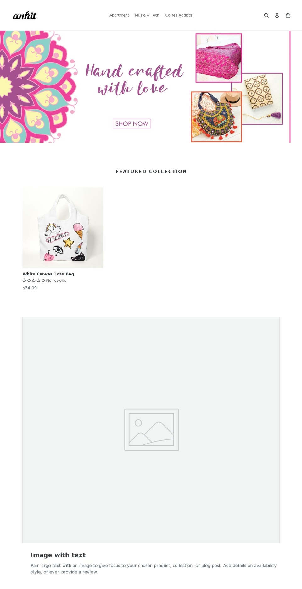 ankitwholesale.com shopify website screenshot