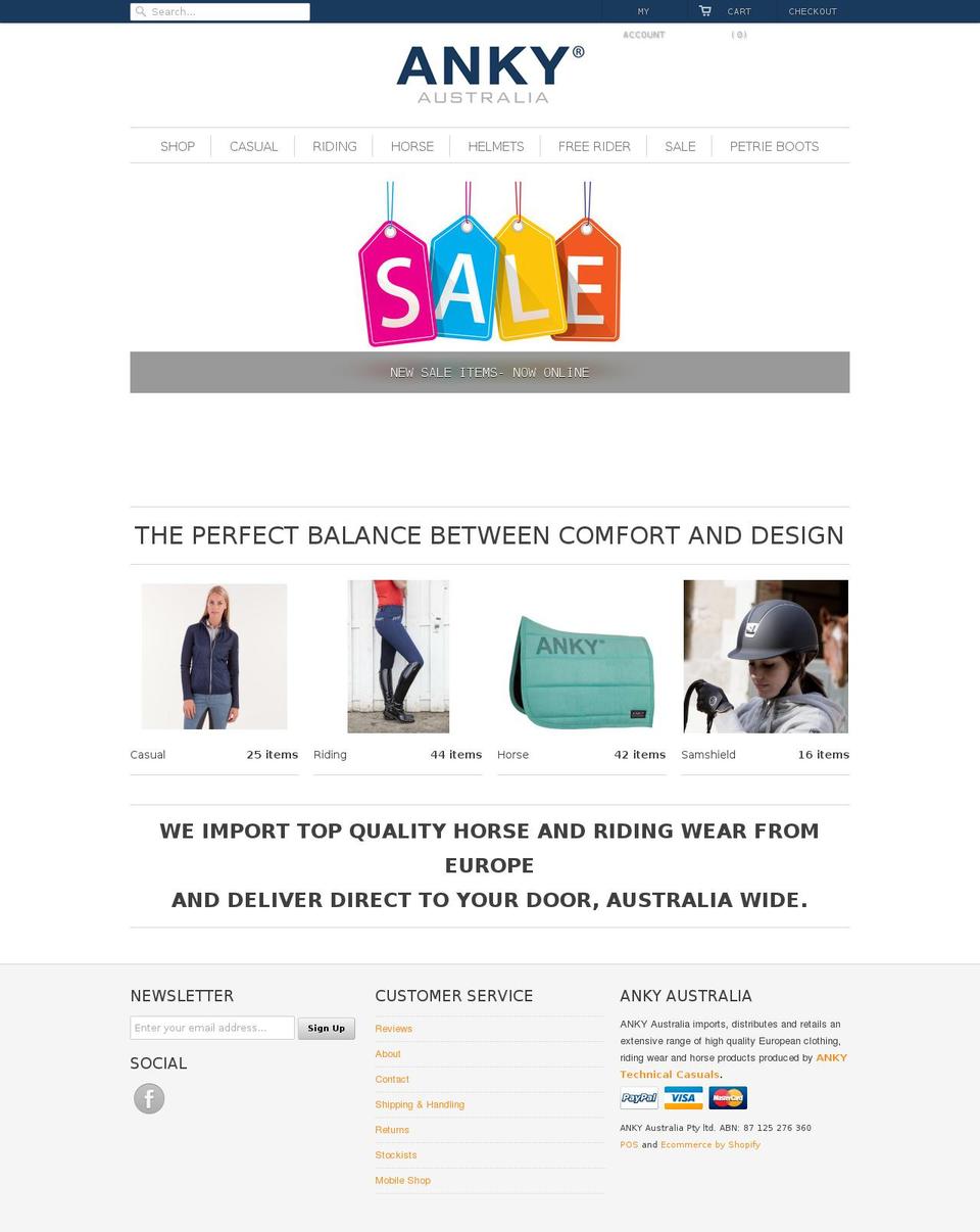 ankyaustralia.com.au shopify website screenshot