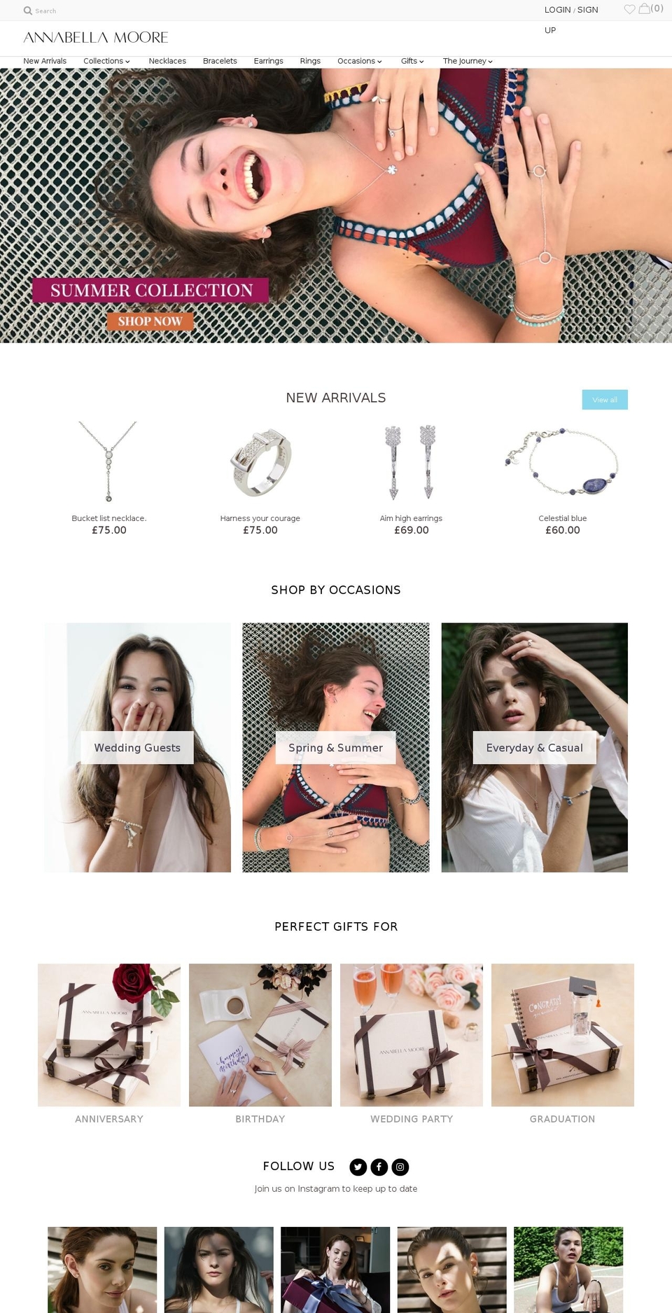 annabellamoore.com shopify website screenshot