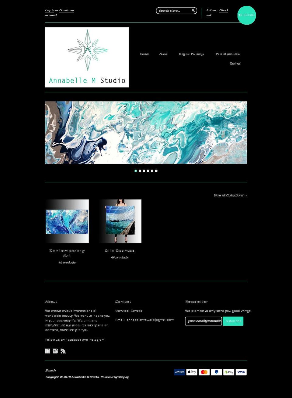 annabellemstudio.com — Shopify storefront screenshot