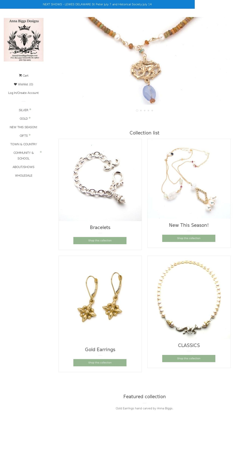 annabiggsdesigns.com shopify website screenshot
