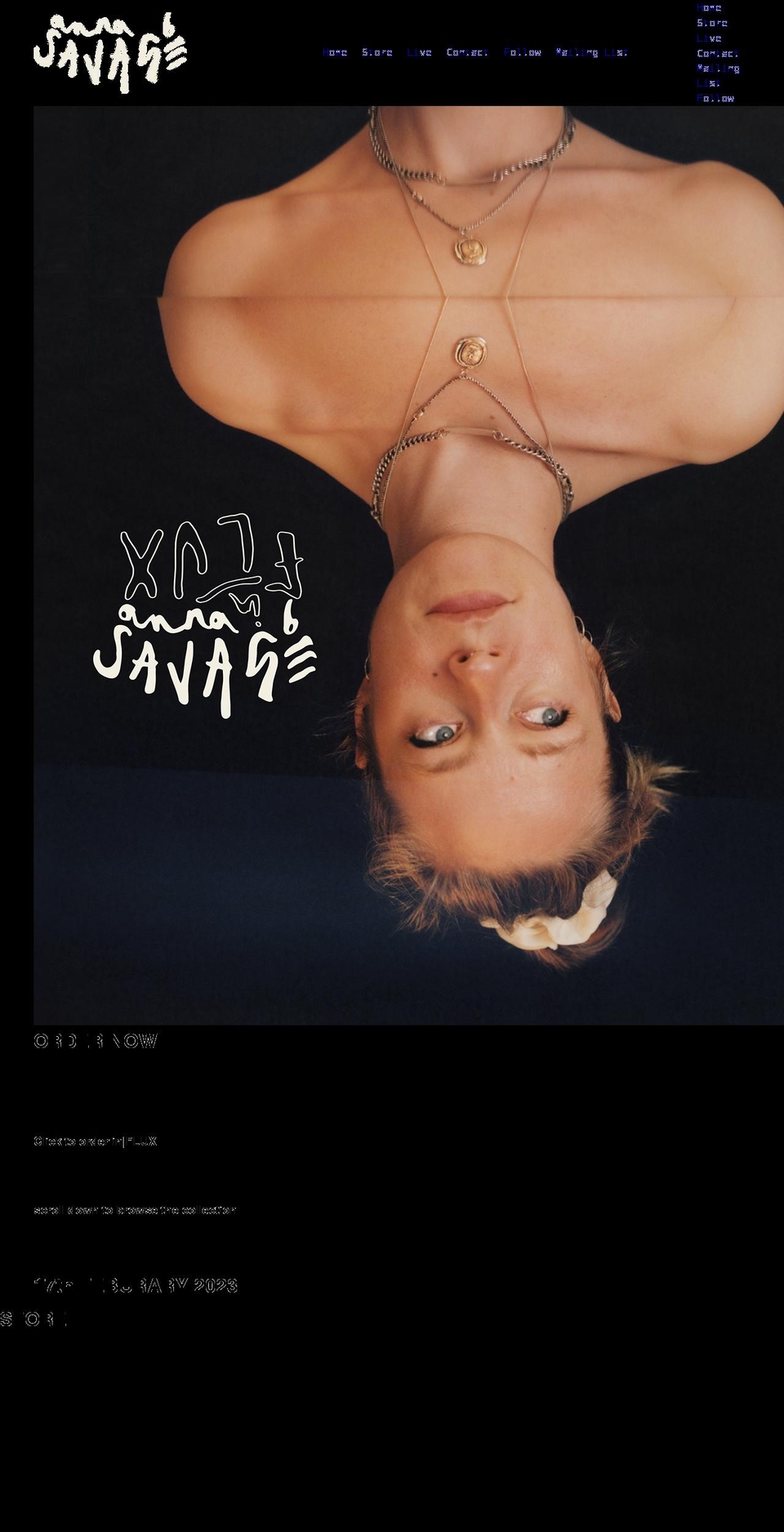 annabsavage.com shopify website screenshot