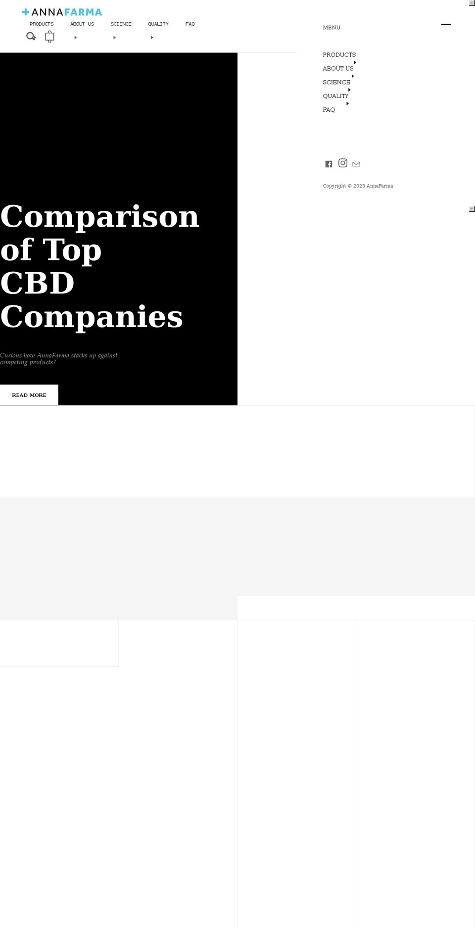 annafarma.com shopify website screenshot