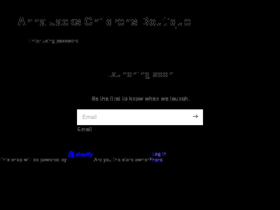 annajacks.com shopify website screenshot