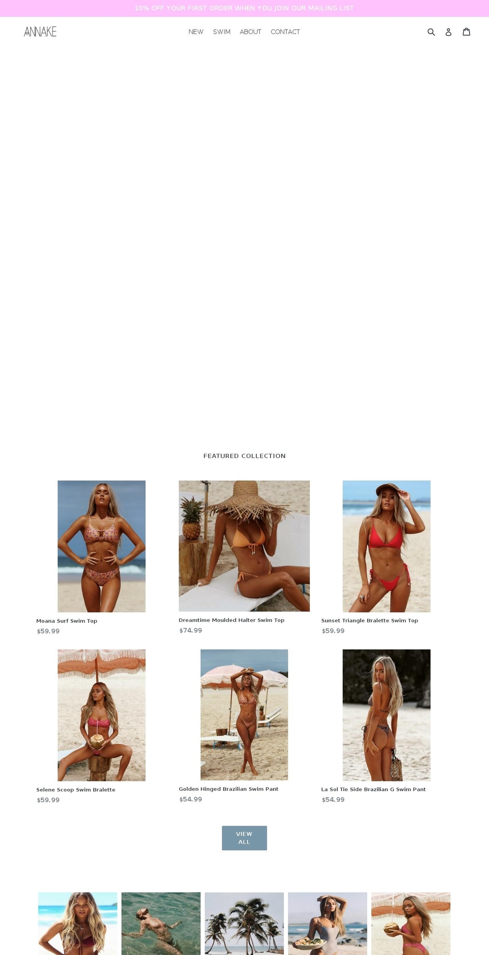 annake.com — Shopify storefront screenshot