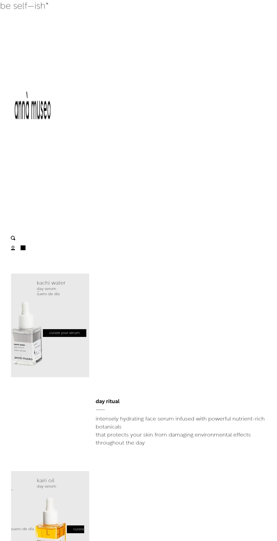 annamuseo.com shopify website screenshot