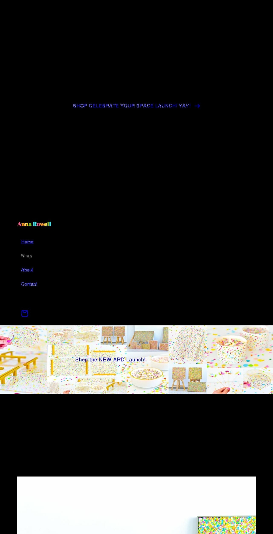 annarowelldesigns.com shopify website screenshot