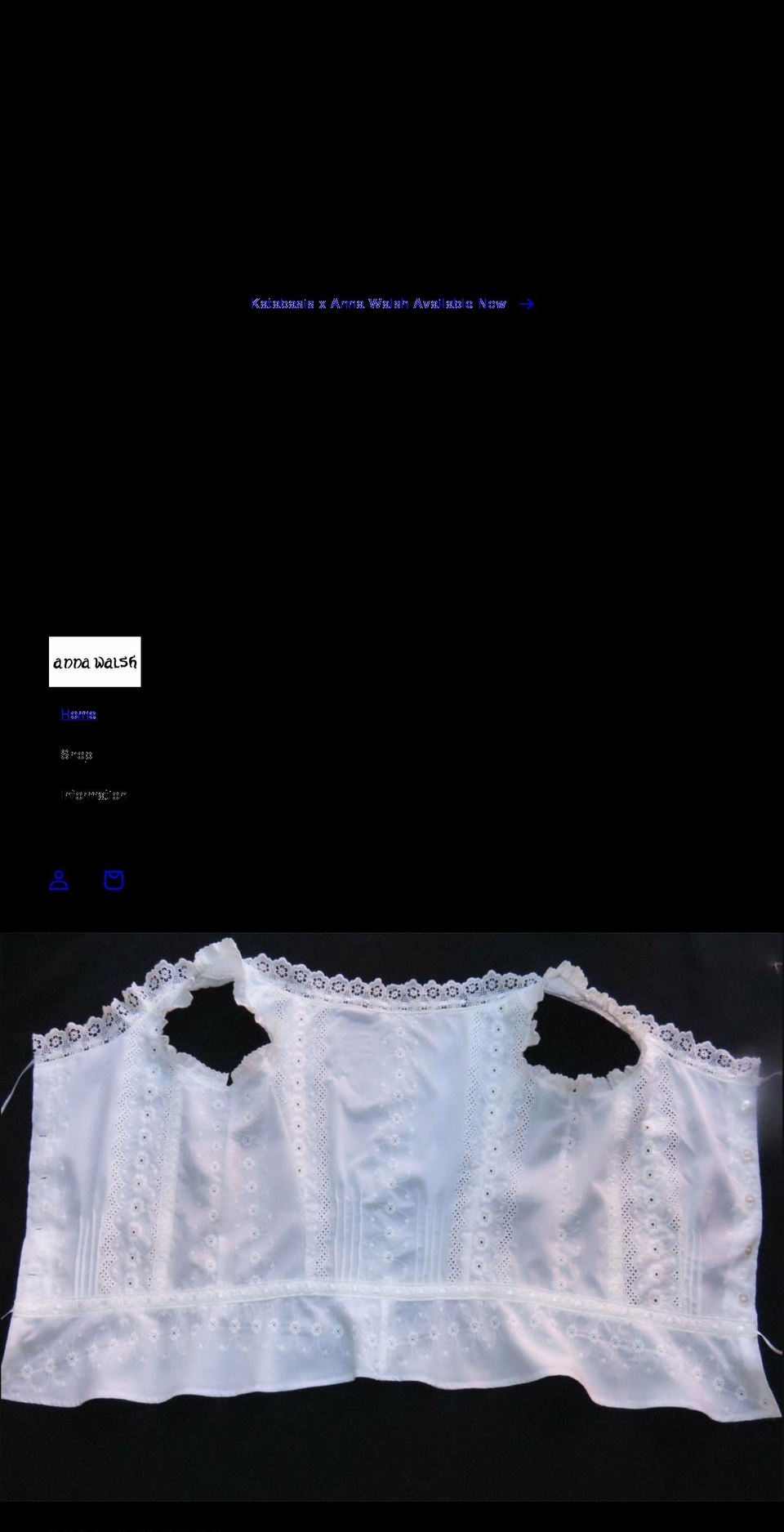 annawalsh.net shopify website screenshot