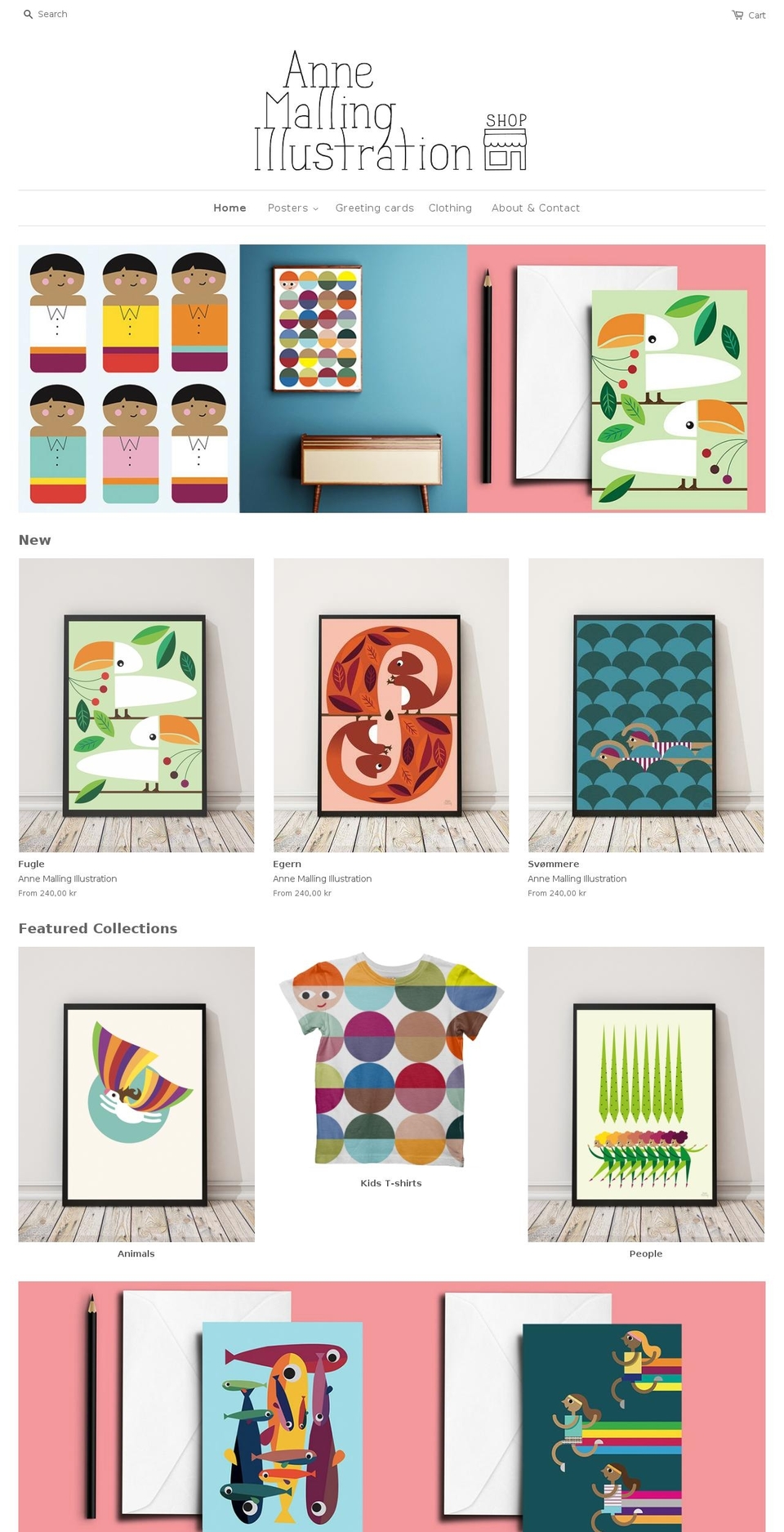 anneanski.com shopify website screenshot
