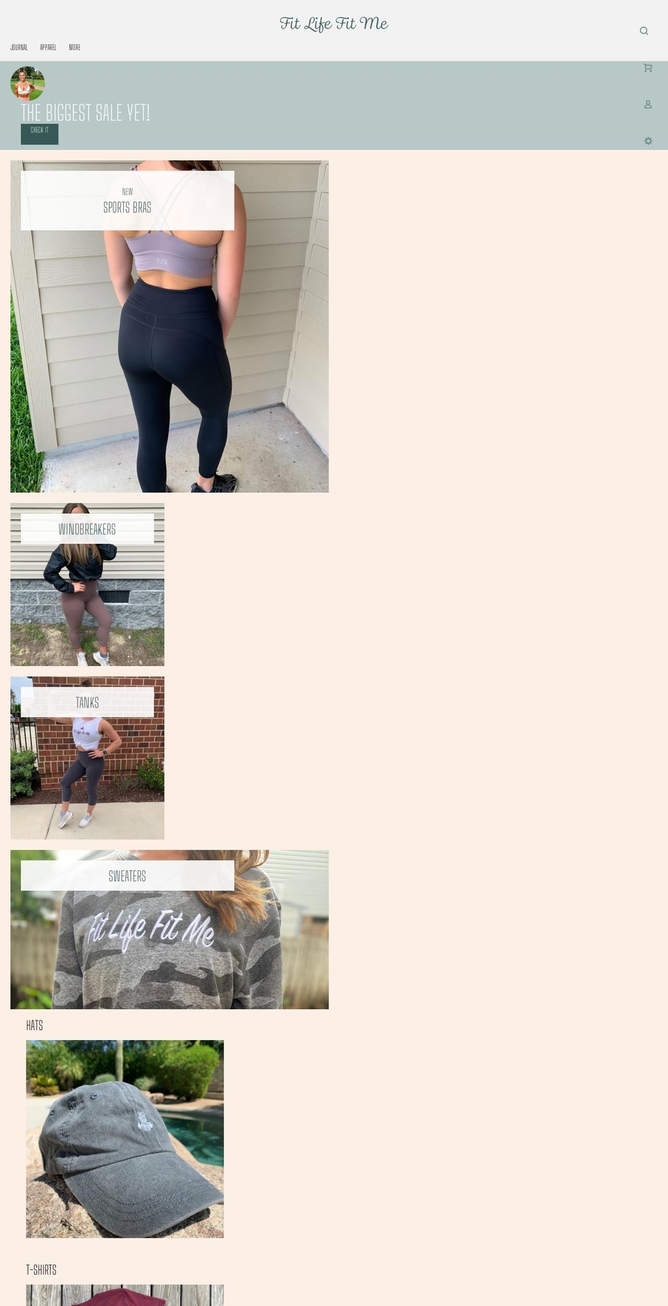 anniefitlifefitme-shop.com shopify website screenshot