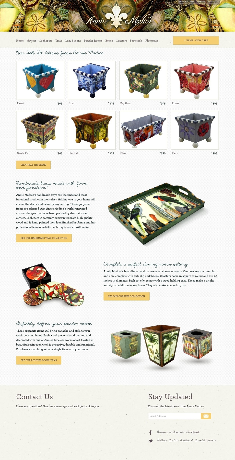 anniemodica.com shopify website screenshot