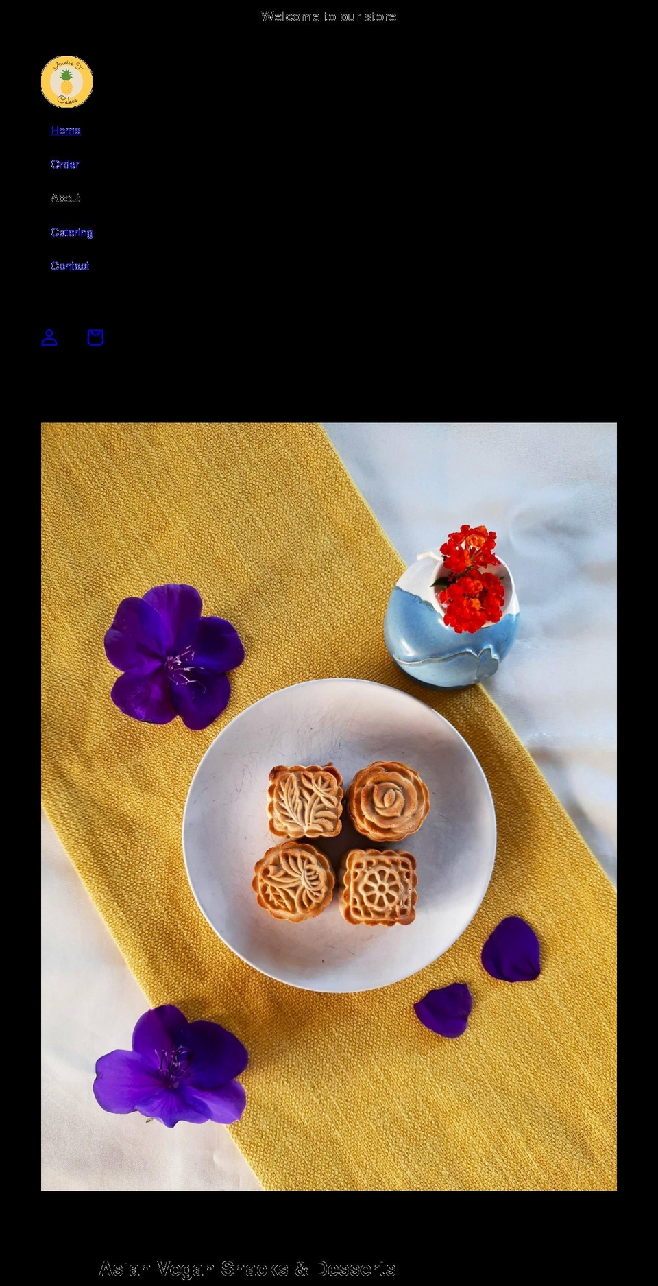anniestcakes.com shopify website screenshot