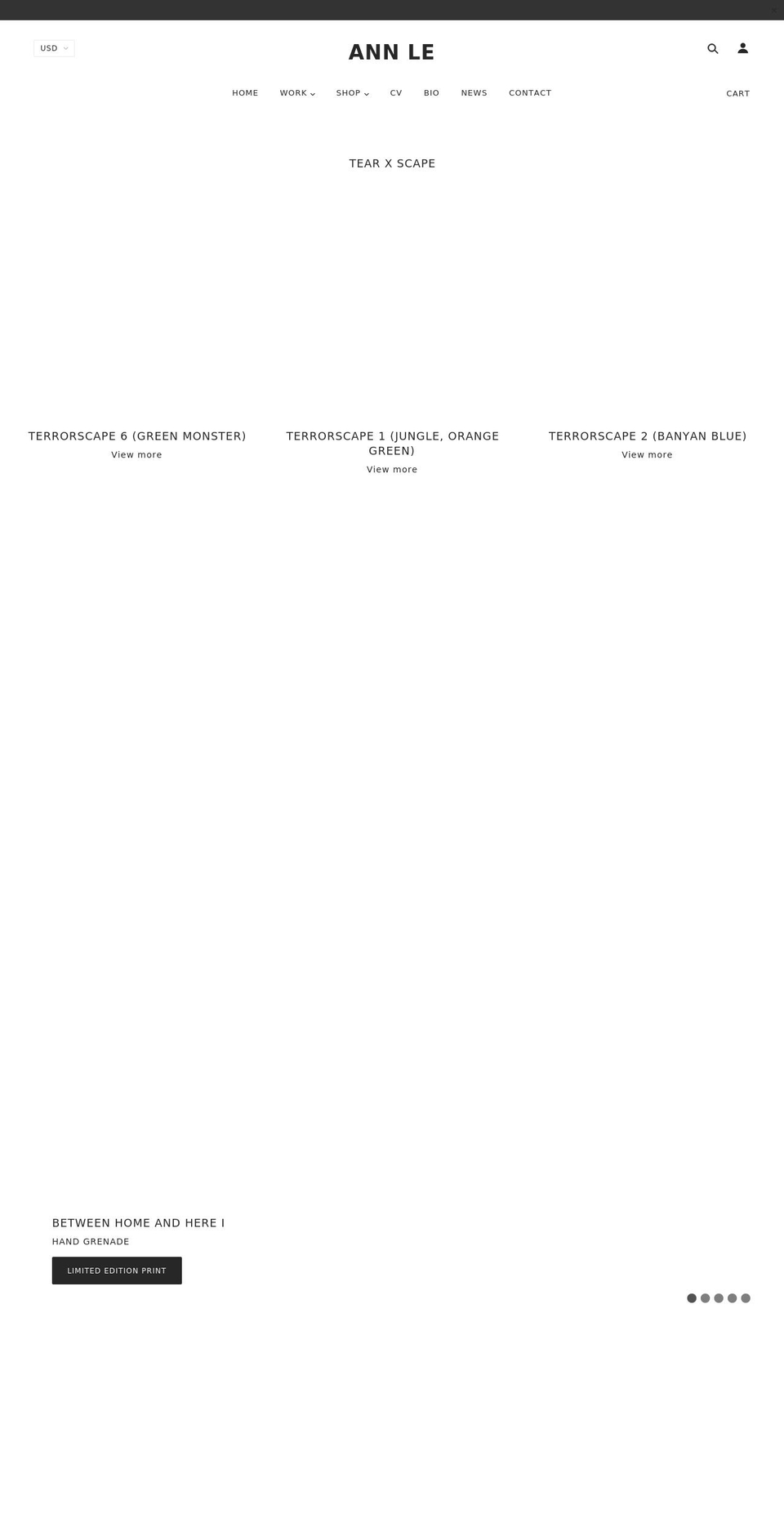 annle.net shopify website screenshot