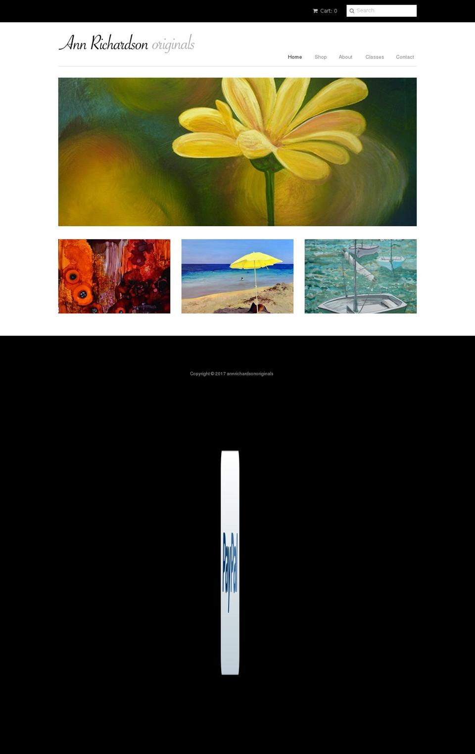 annrichardsonoriginals.com shopify website screenshot