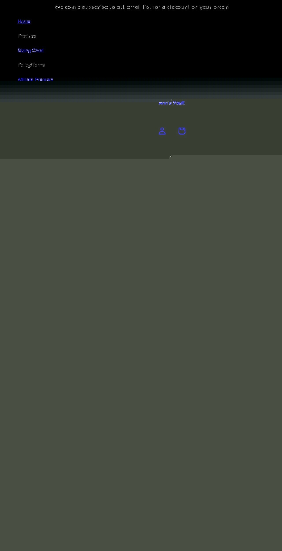 annsvault.com shopify website screenshot