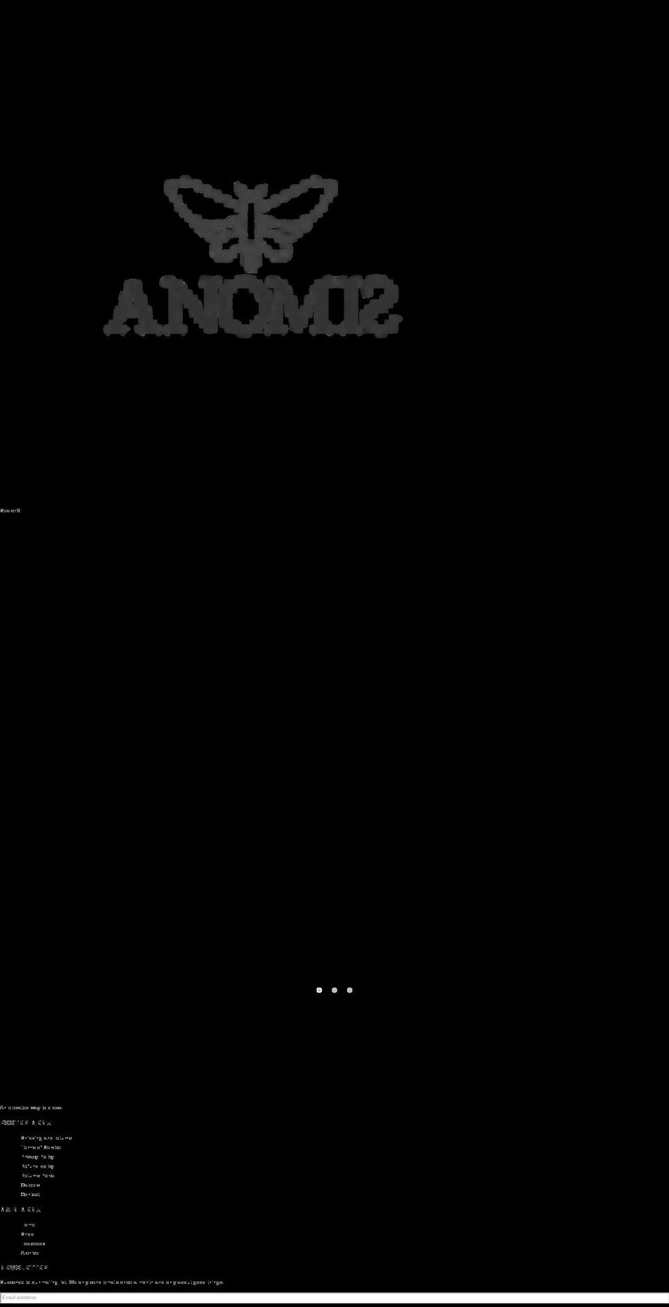 anomisstudios.com shopify website screenshot
