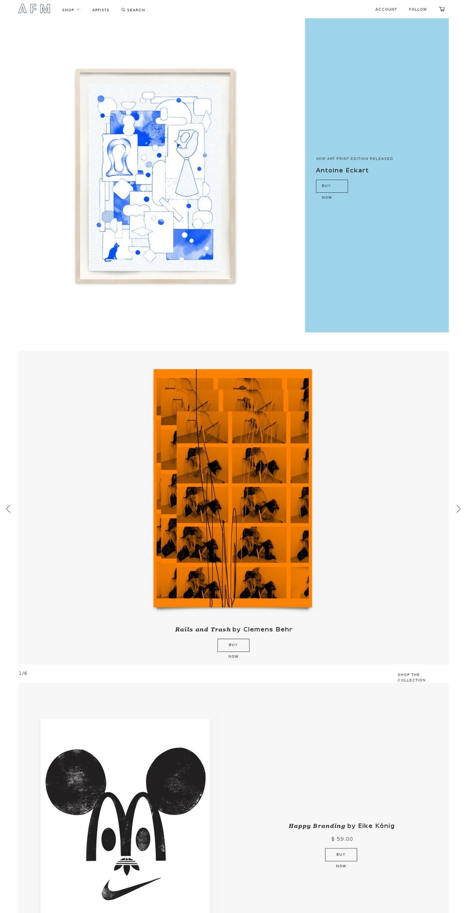 anotherfinemess.com shopify website screenshot