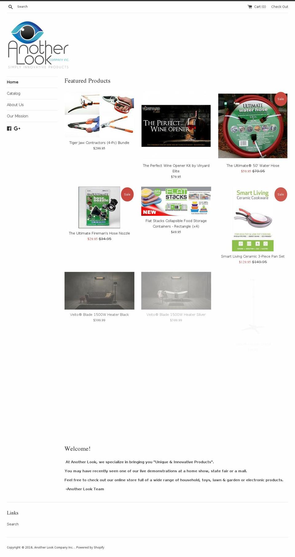 anotherlookinc.com — Shopify storefront screenshot