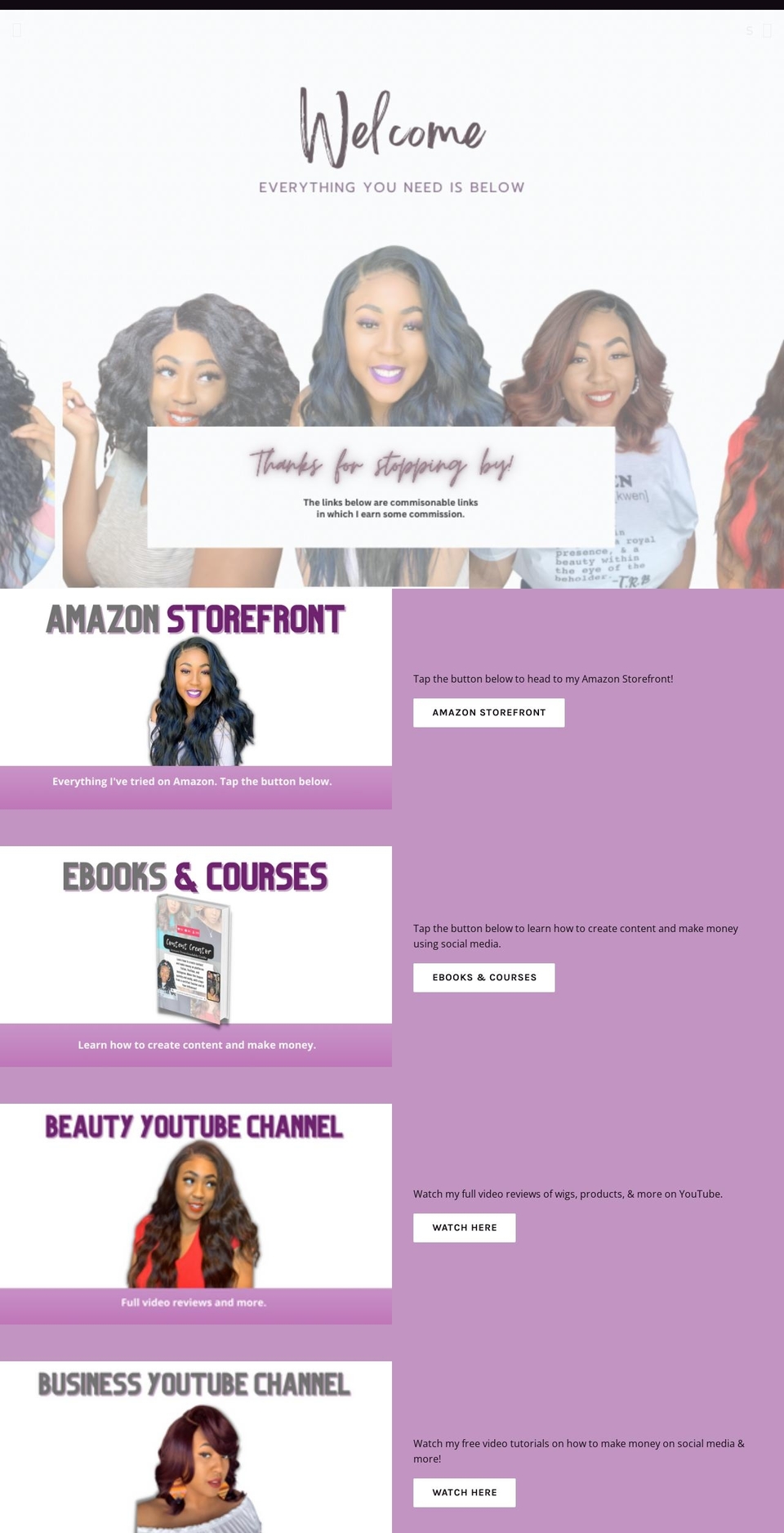 anotherqueenstreasure.com shopify website screenshot