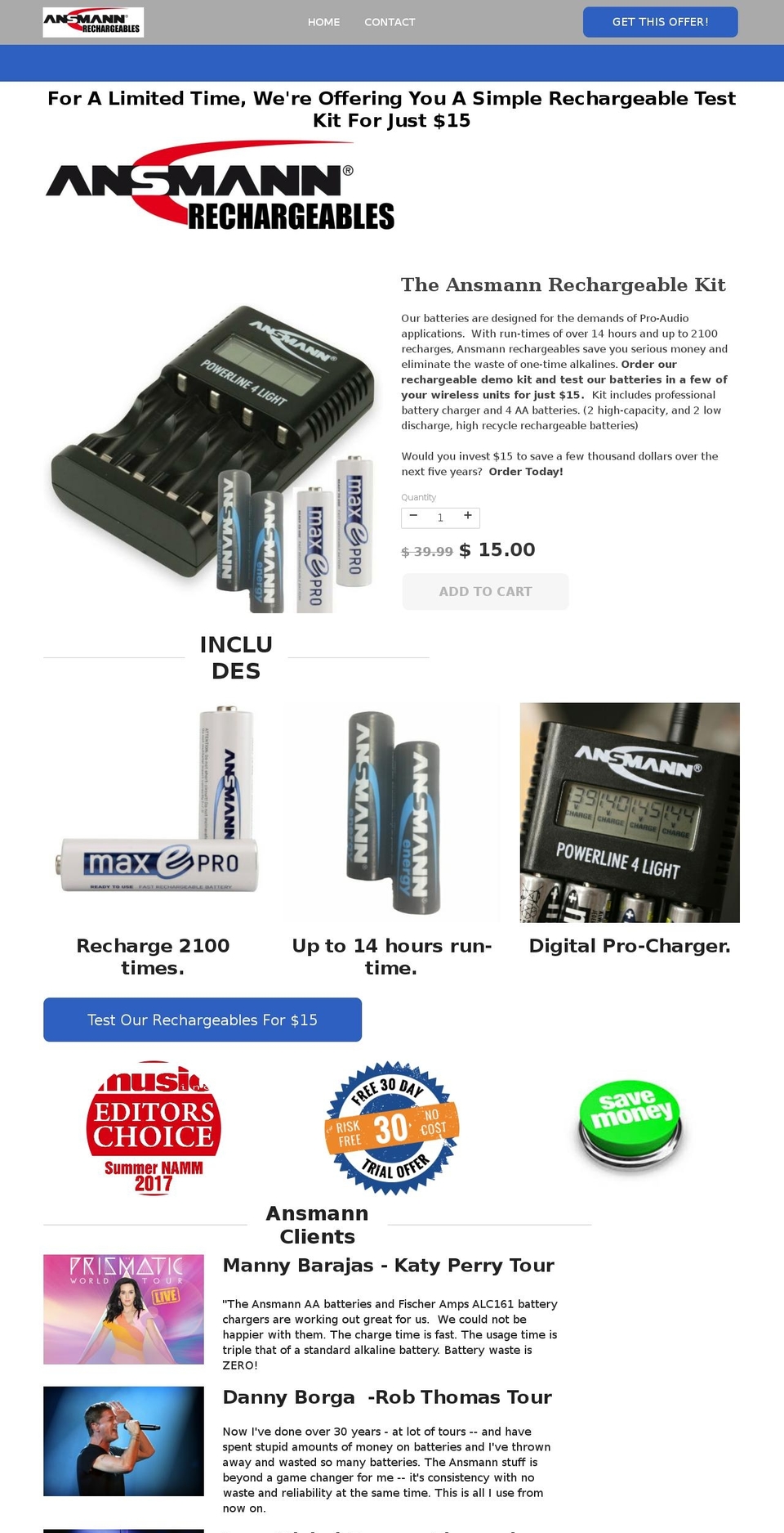 ansmannsystems.com — Shopify storefront screenshot