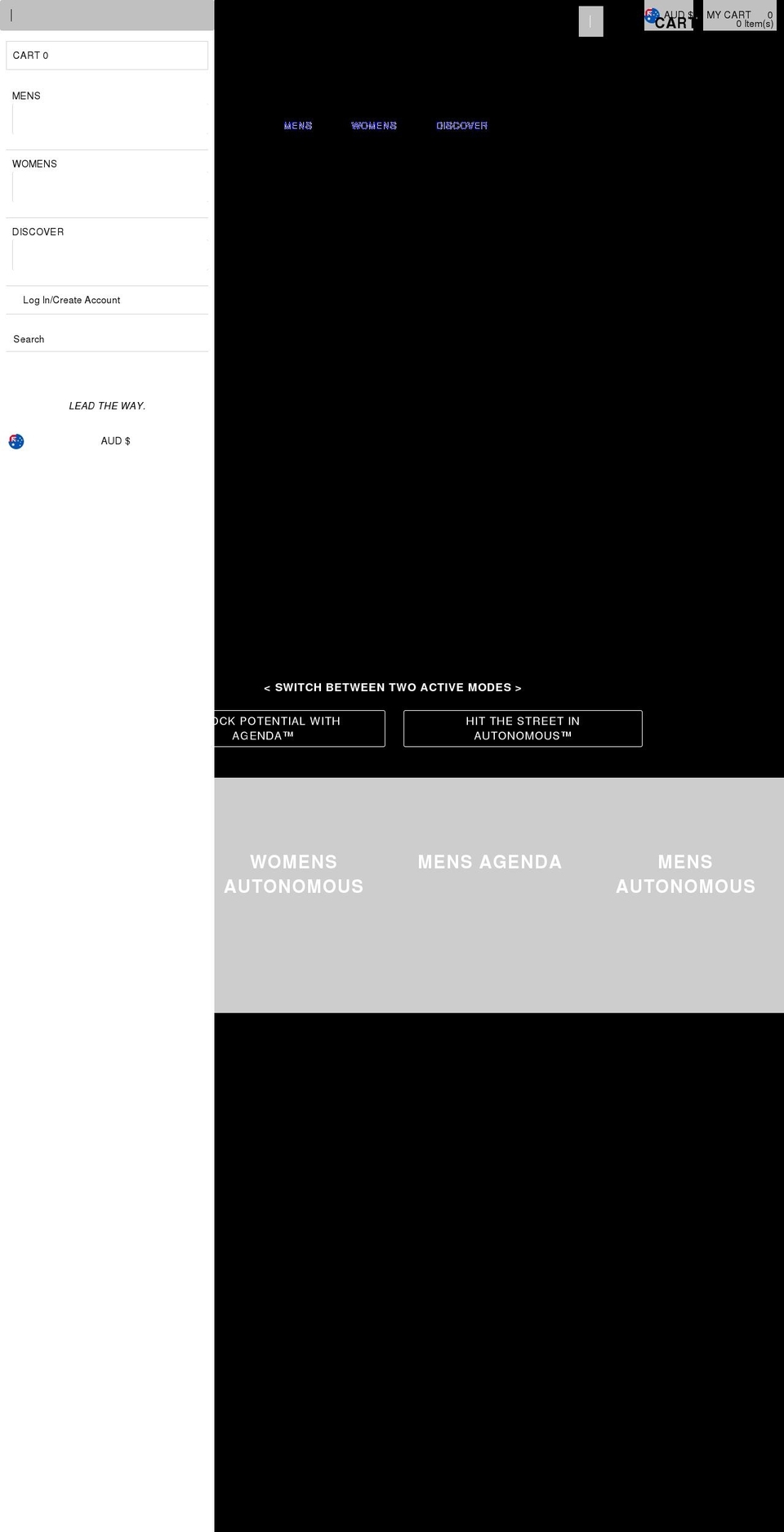 ante-test.myshopify.com — Shopify storefront screenshot
