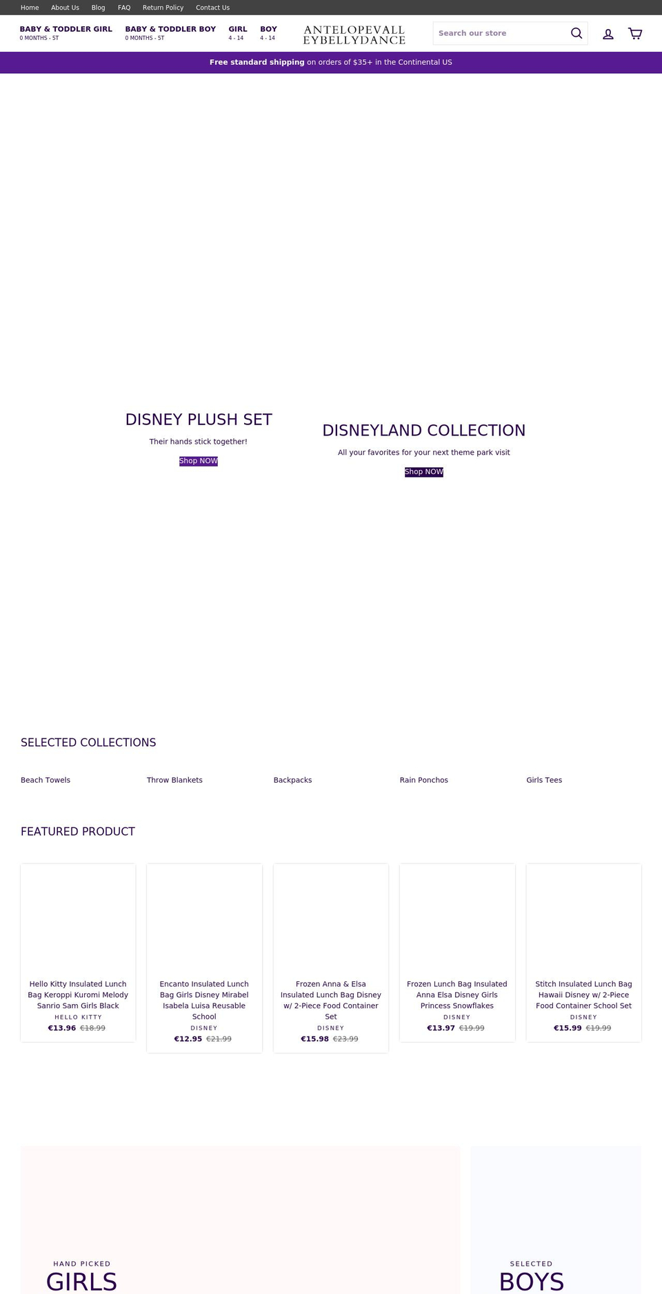 antelopevalleybellydance.com shopify website screenshot