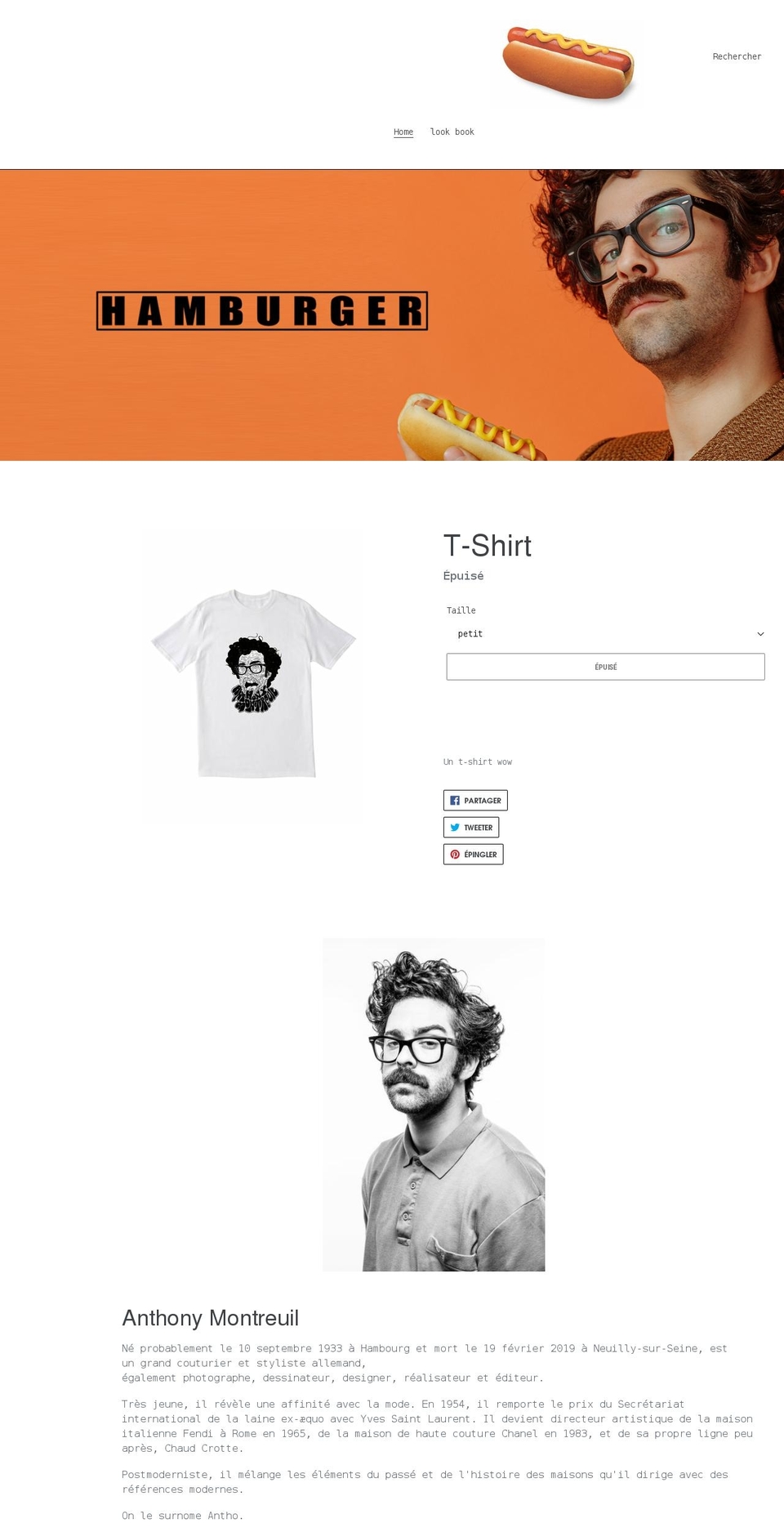 anthony-montreuil-la-boutique.myshopify.com shopify website screenshot