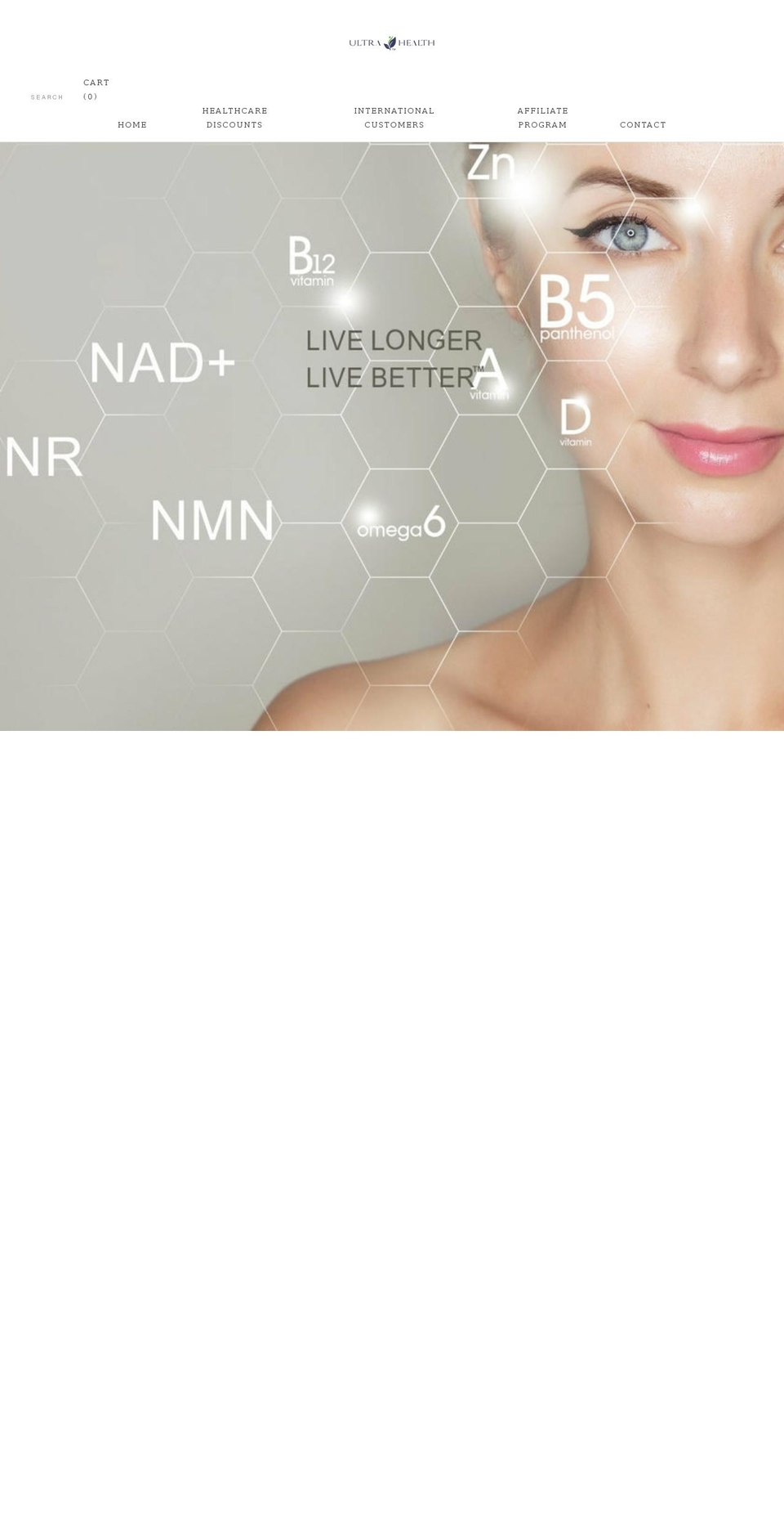 antiaging.today shopify website screenshot