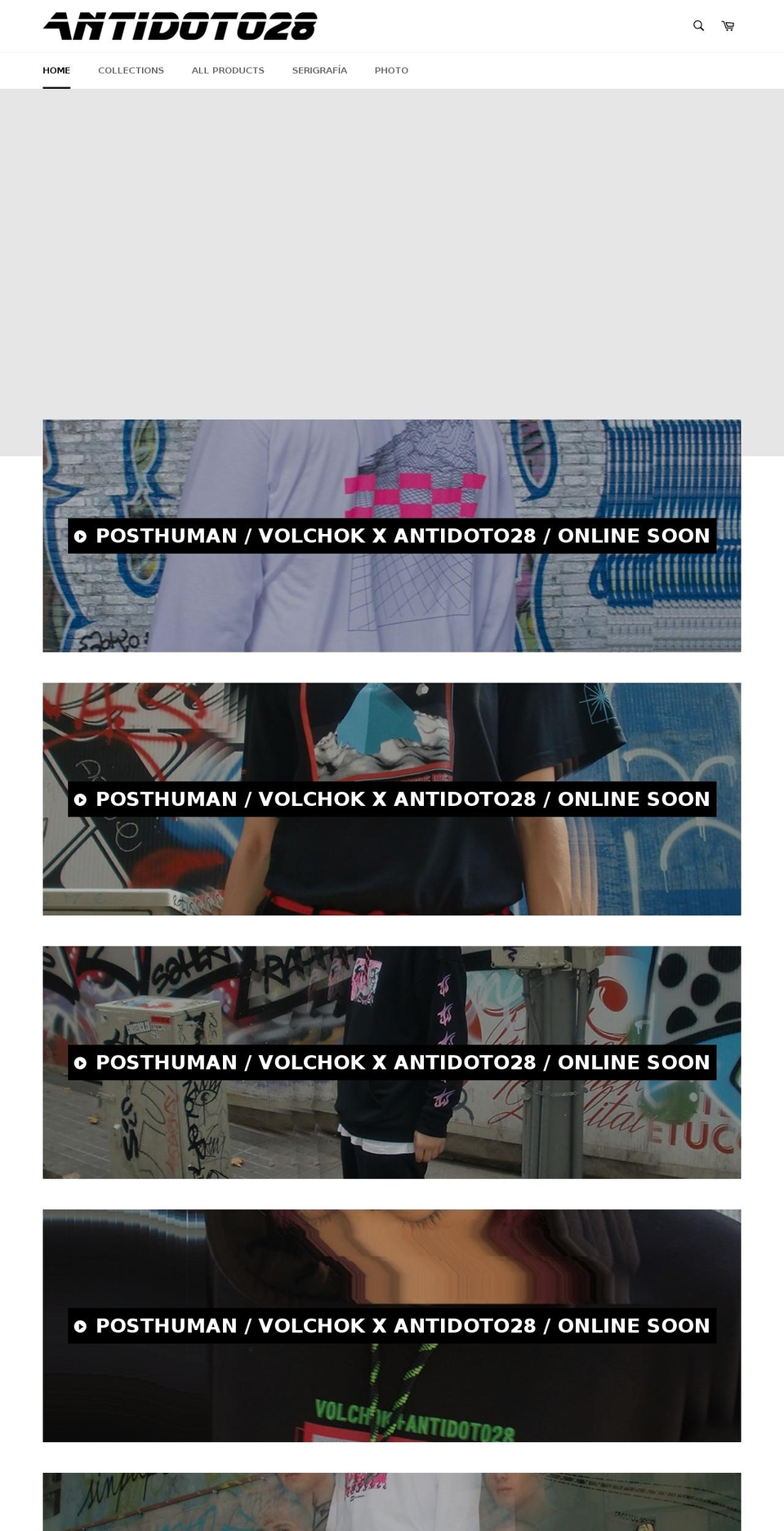 antidoto28.com shopify website screenshot