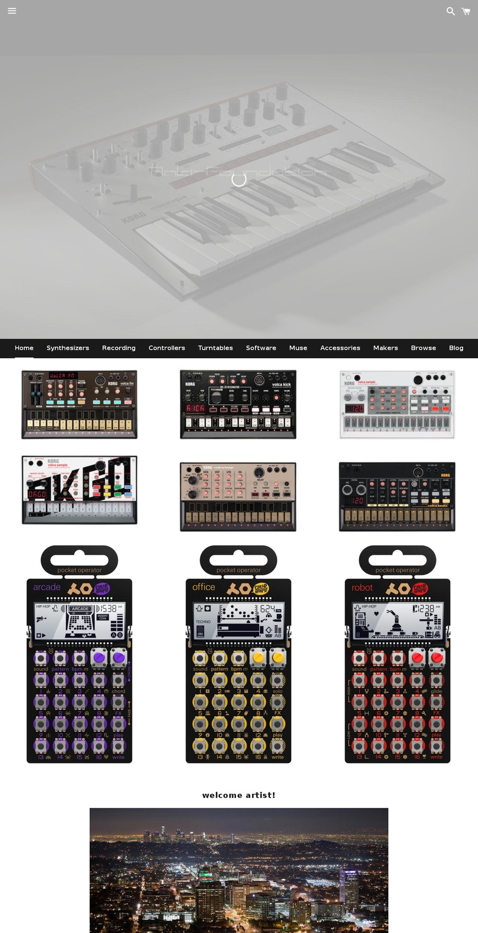 antifoundation.com shopify website screenshot