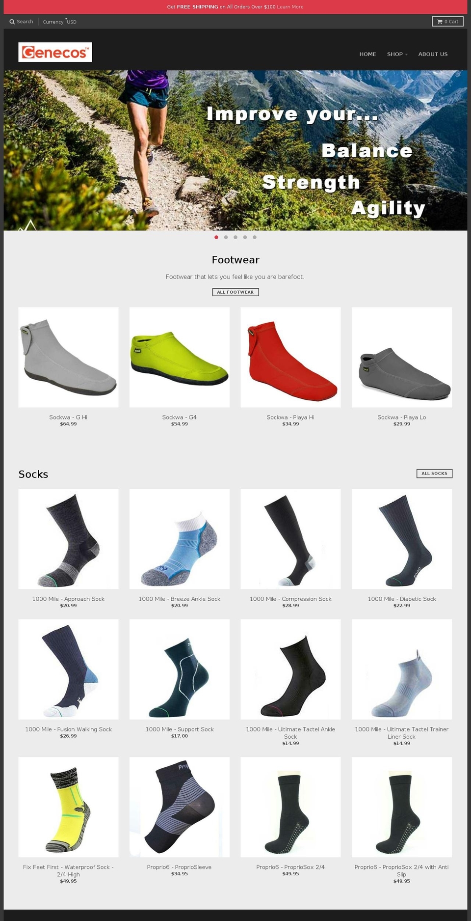 antiorthotic.com shopify website screenshot