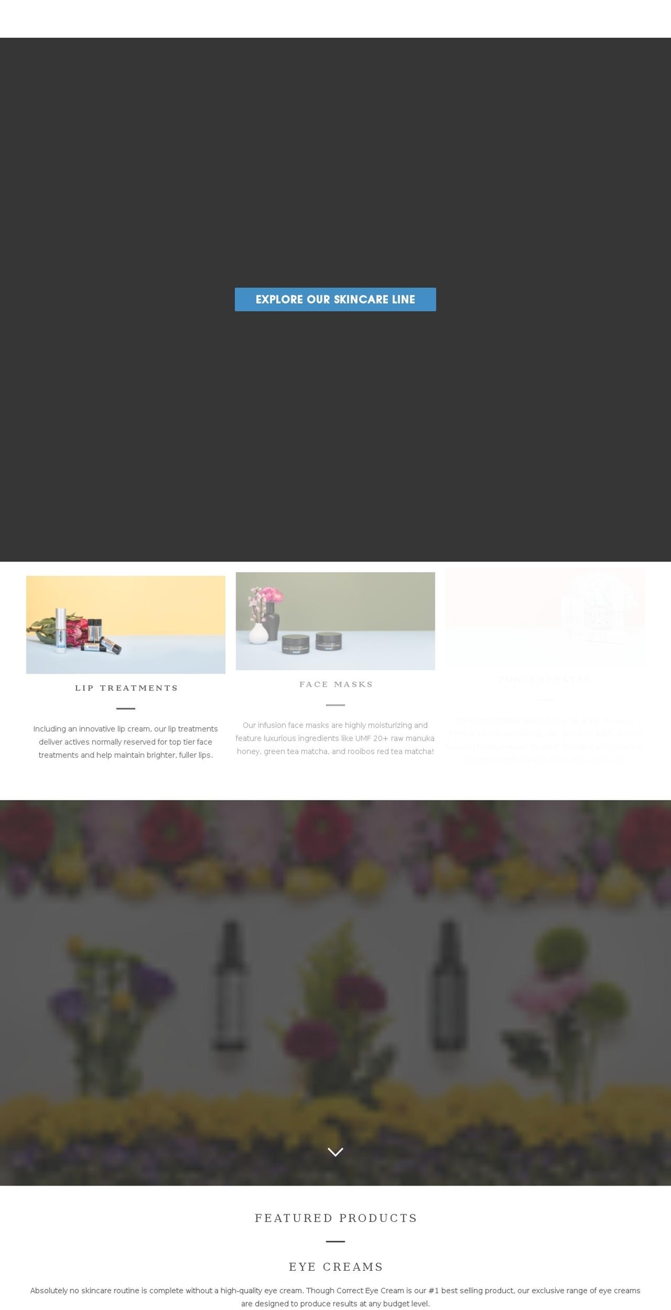 antioxidantoils.com — Shopify storefront screenshot