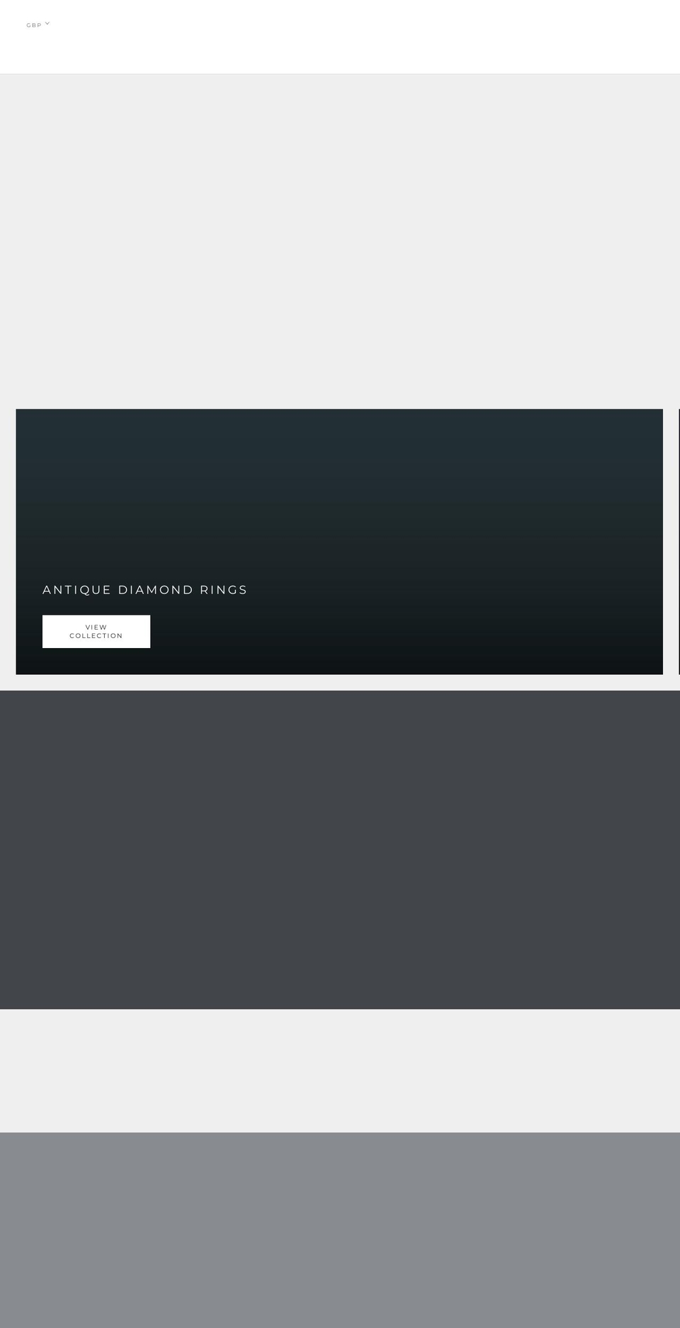 antiquejewelleryonline.com shopify website screenshot