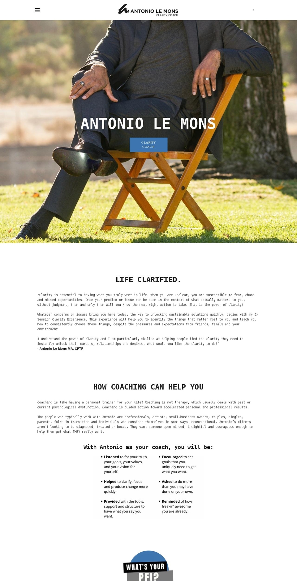 antoniolemons.com shopify website screenshot