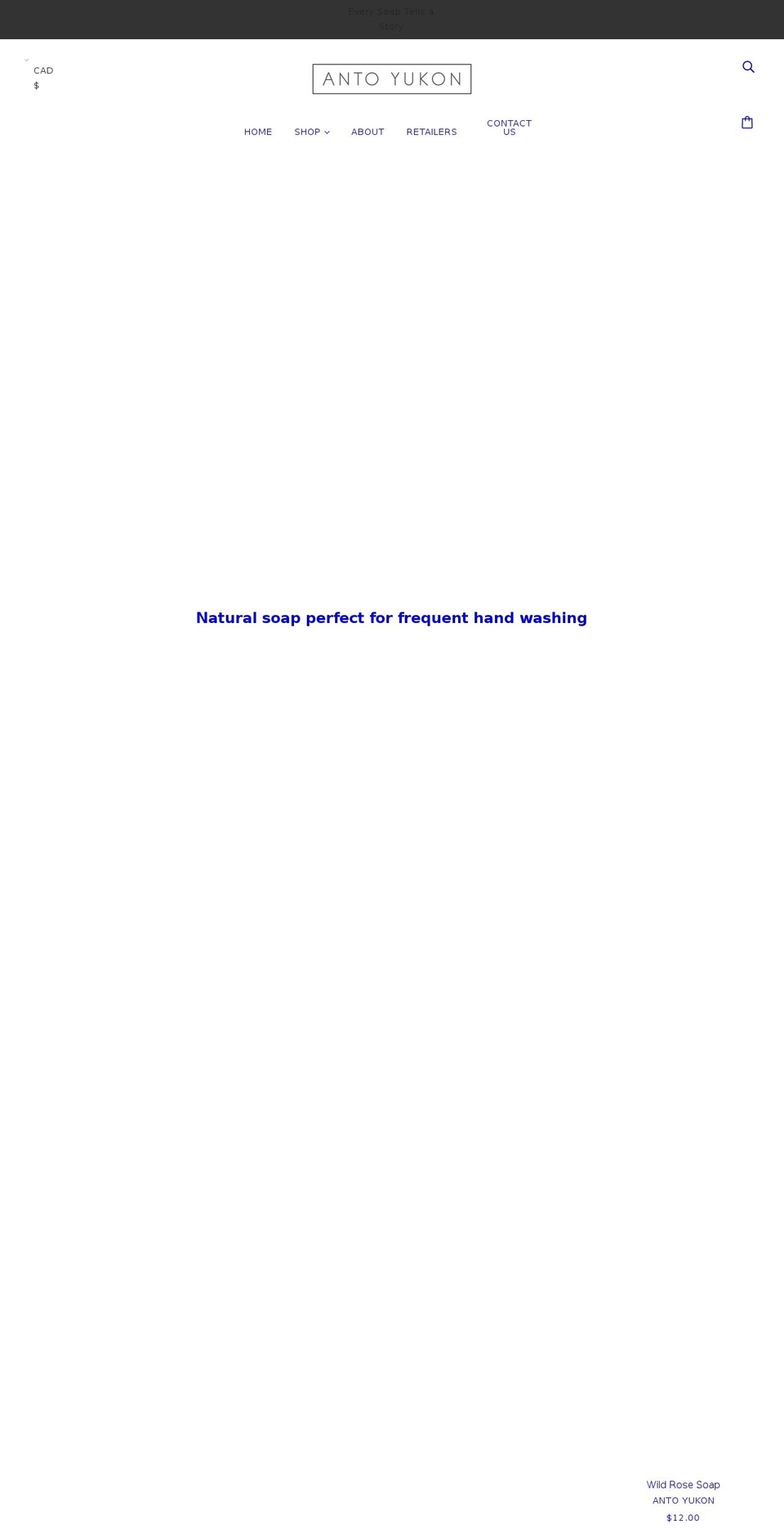 antoyukon.com shopify website screenshot