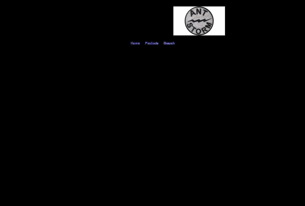 antstorm123.com shopify website screenshot