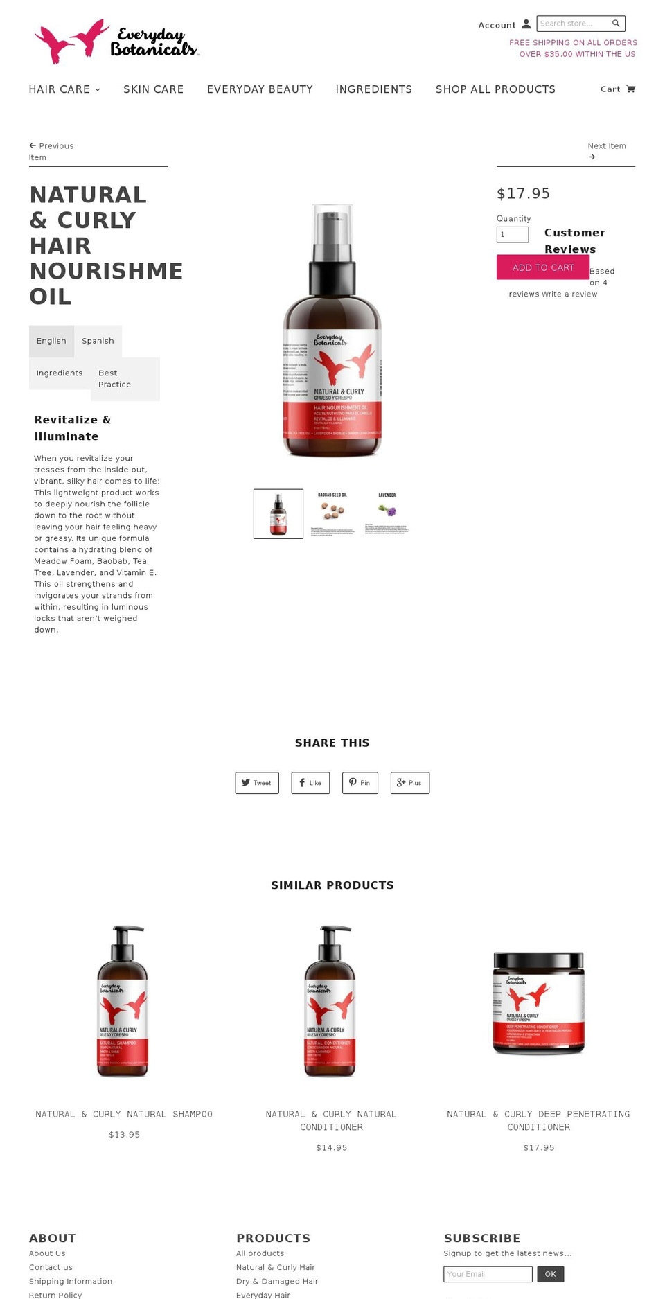 scbw Shopify theme site example anural.com