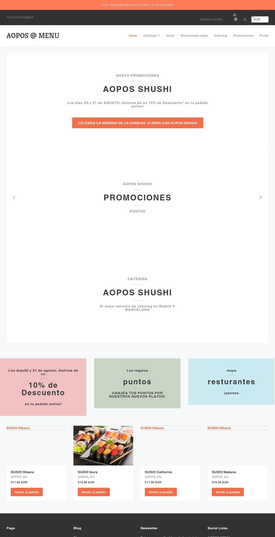 aopos.info shopify website screenshot