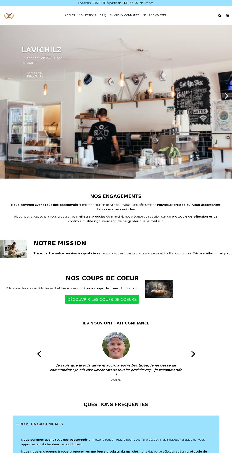 aopparavoce.com — Shopify storefront screenshot