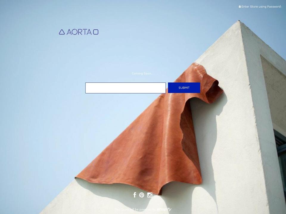 aorta-lab.com — Shopify storefront screenshot