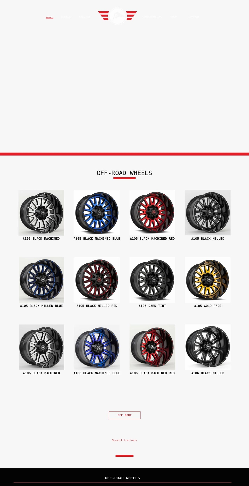 aorwheels.com — Shopify storefront screenshot