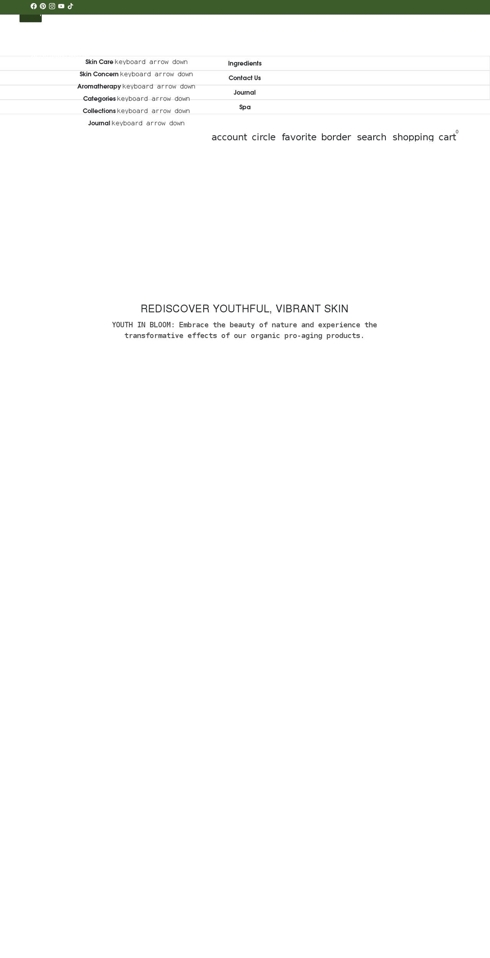aosskincare.com shopify website screenshot