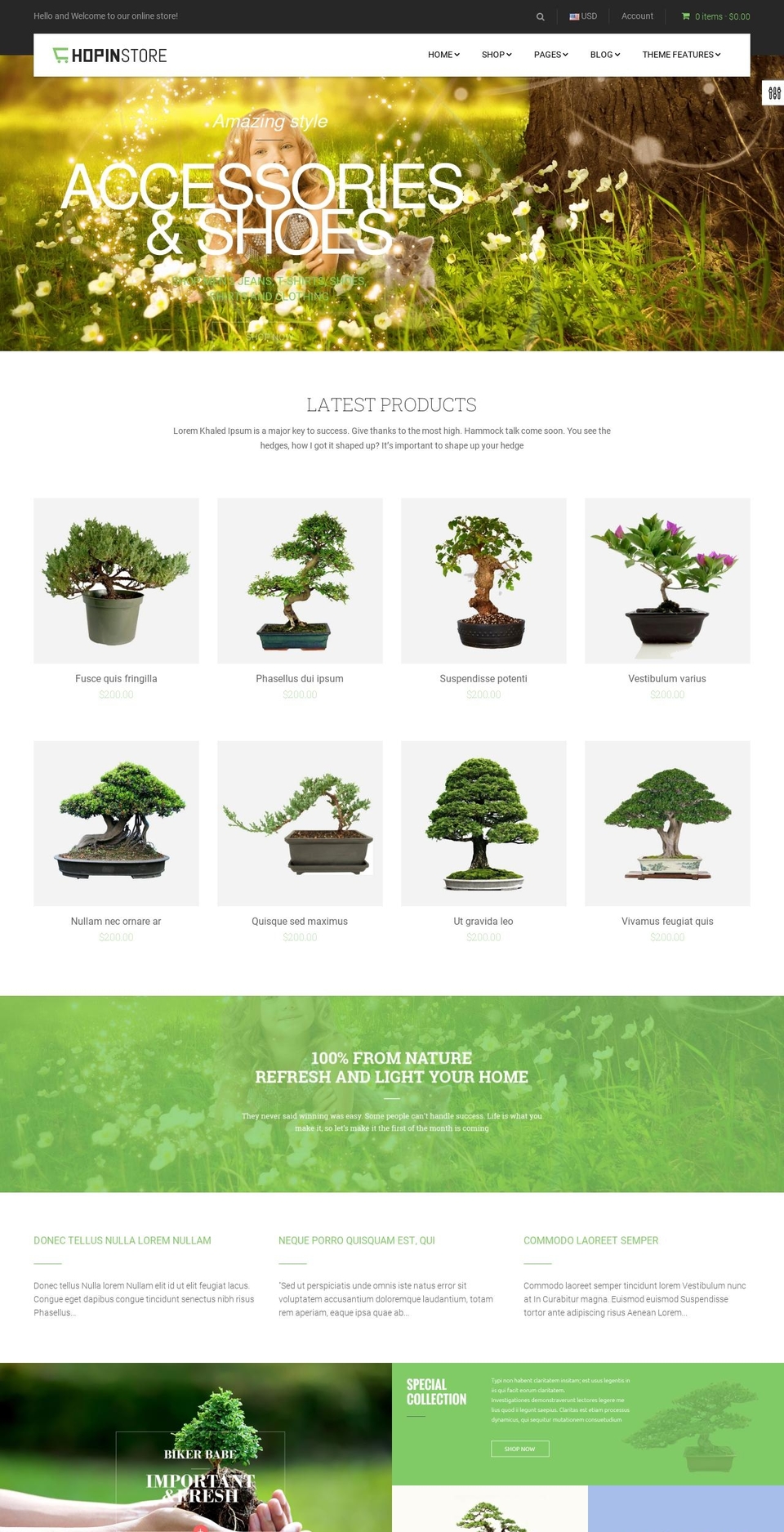 ap-chopin-bonsai.myshopify.com shopify website screenshot