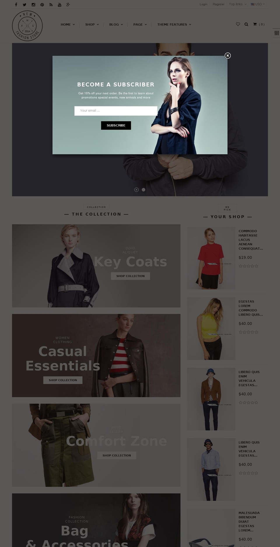 Fashion Shopify theme site example ap-newfashion-4.myshopify.com