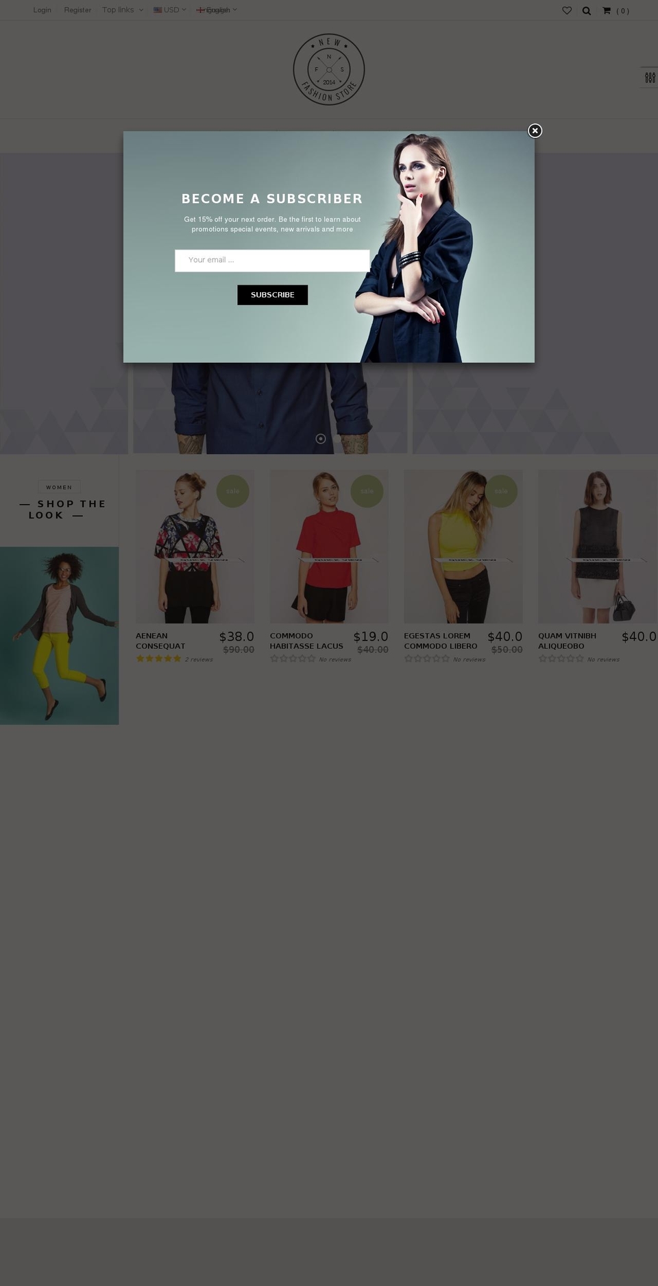 Fashion Shopify theme site example ap-newfashion.myshopify.com