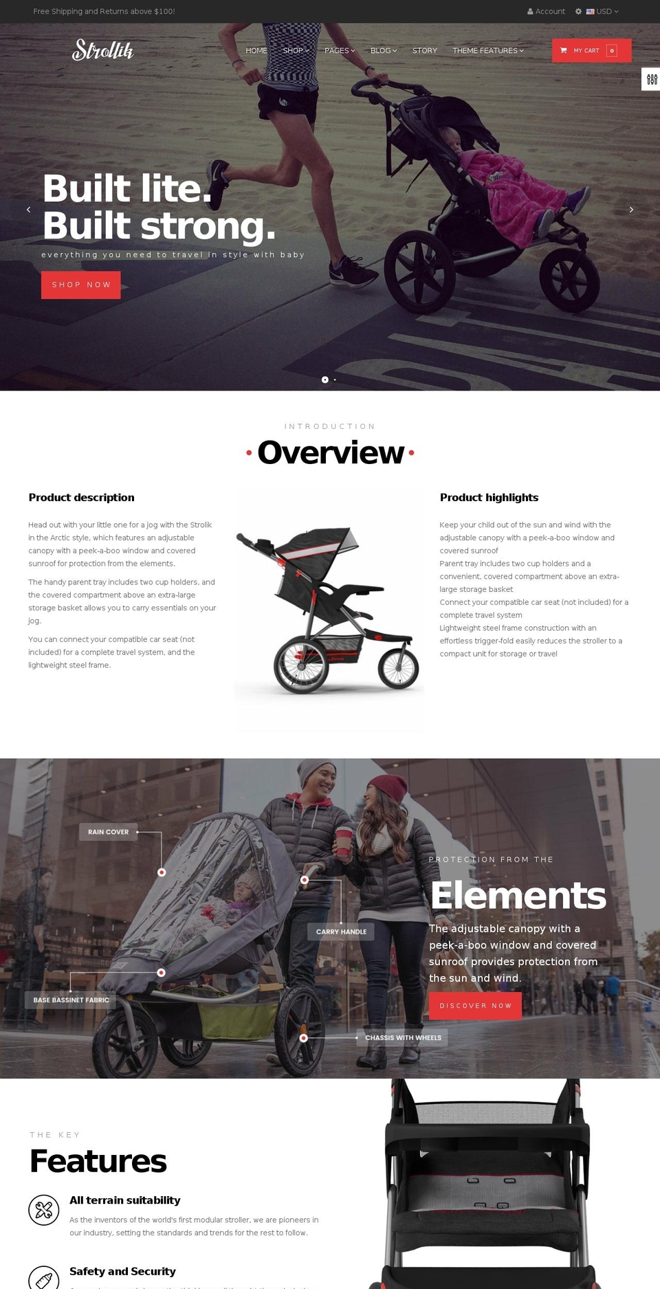 ap-strollik.myshopify.com shopify website screenshot